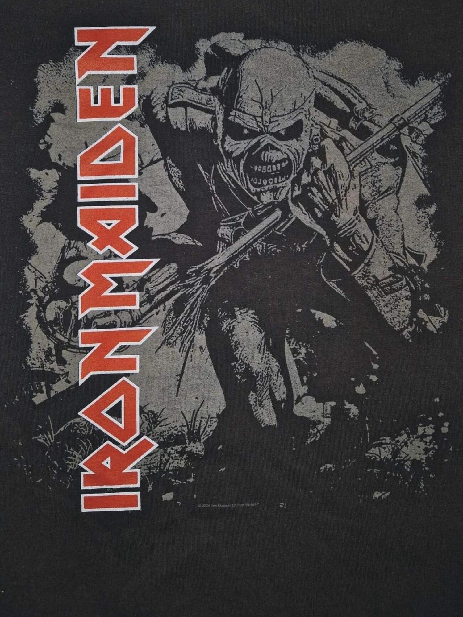 Iron Maiden Camiseta 'Iron Maiden Trooper watermark T-Shirt' negro – imagen 3