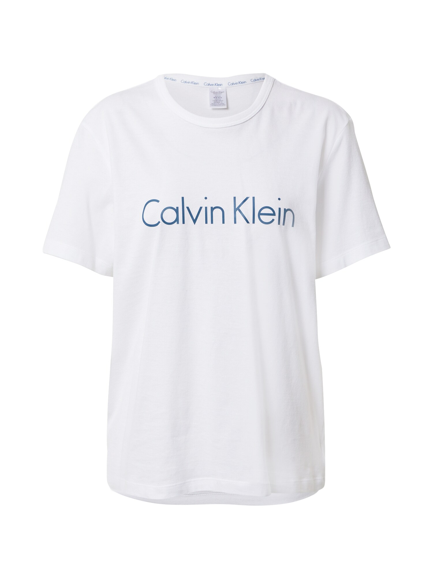 Calvin Klein Underwear Marškinėliai  mėlyna / balta