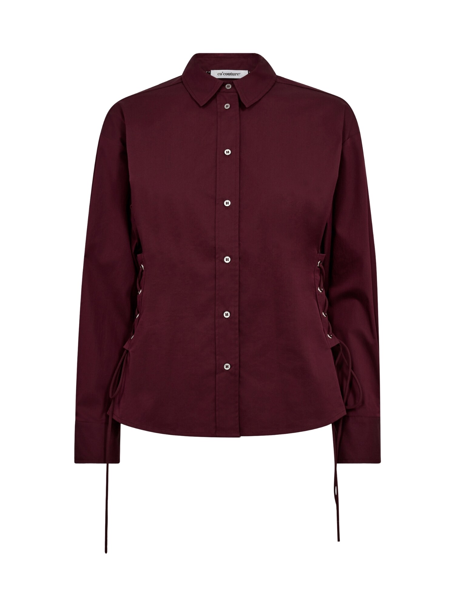 Co'couture Blouse 'PoppyCC ' Wijnrood