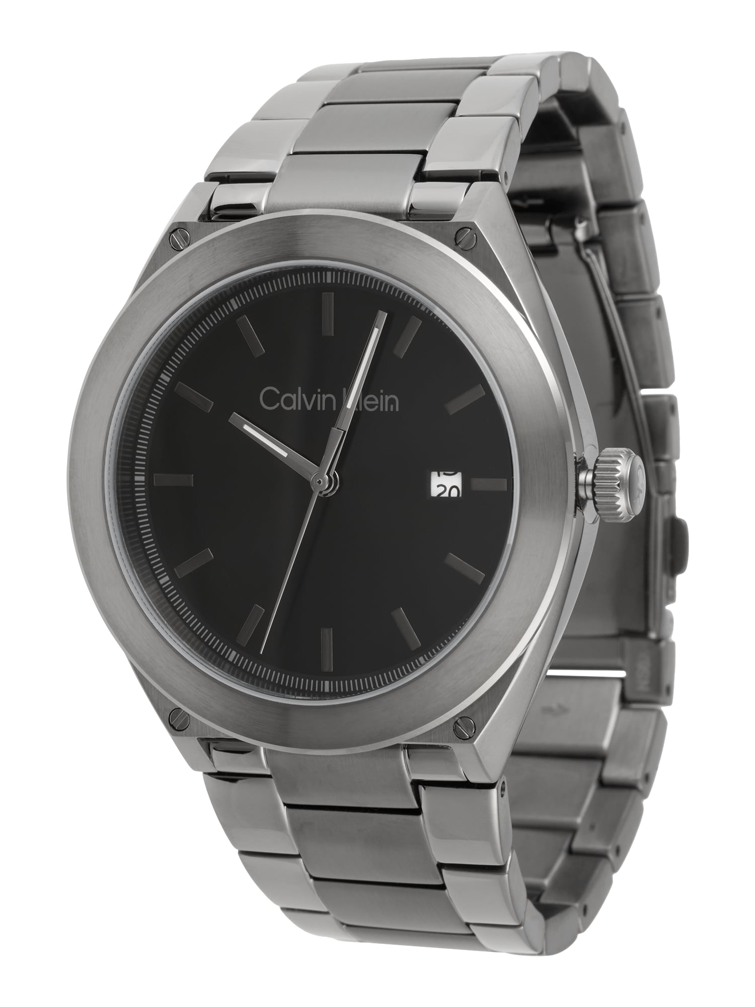 Calvin Klein Analoginis (įprasto dizaino) laikrodis sidabro pilka