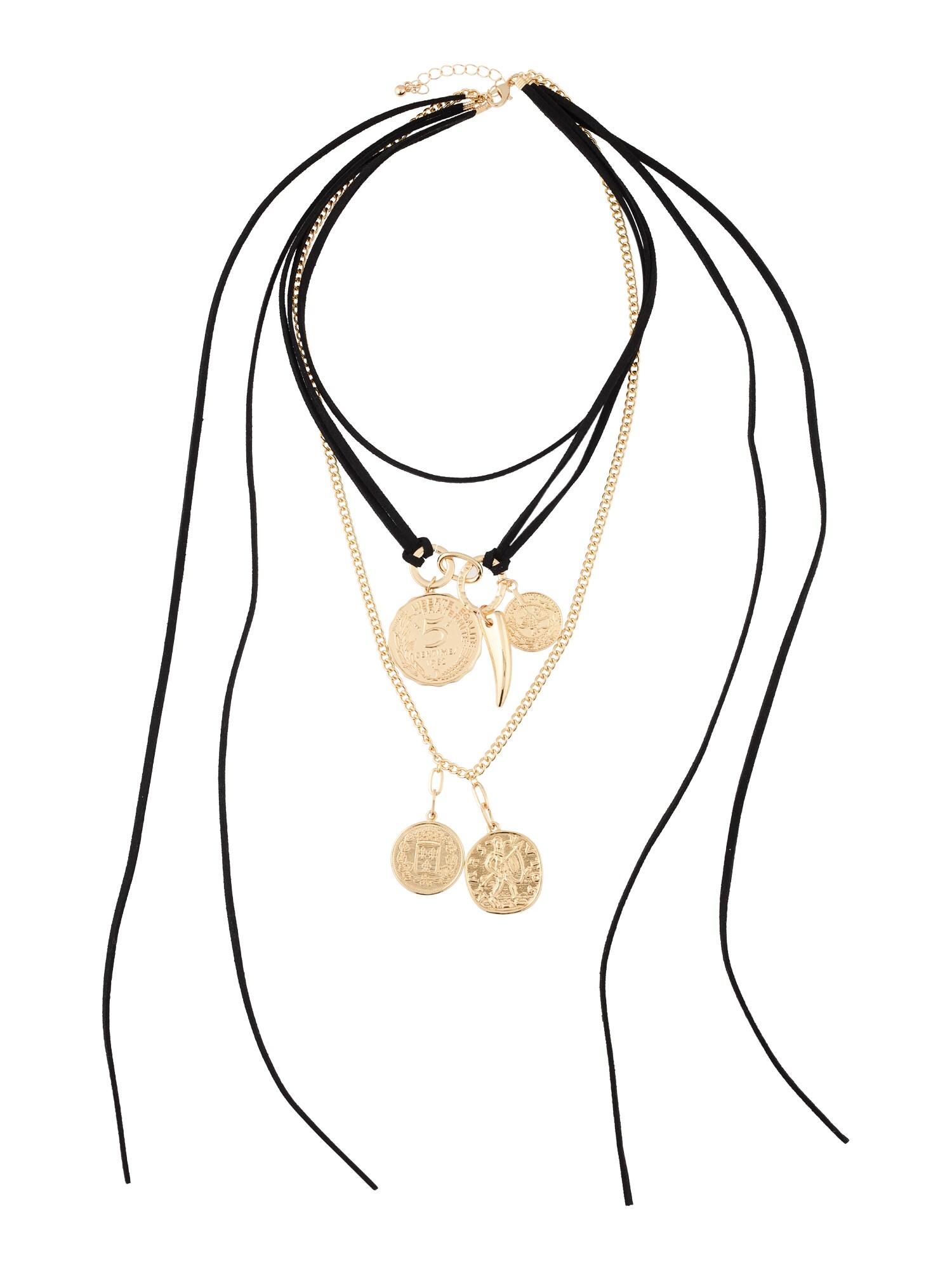 Kamila Šikl Lanțuri  auriu / negru