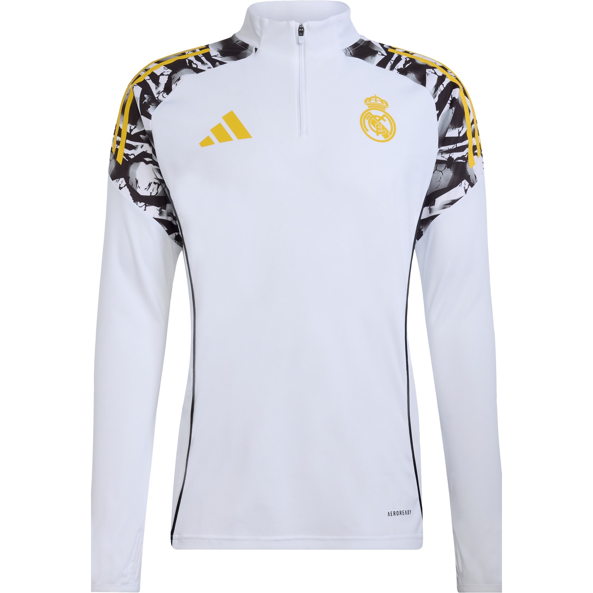 ADIDAS PERFORMANCE Camiseta funcional 'Real Madrid Avengers 25/26 Tiro 25 Competition' curry / gris oscuro / negro / blanco