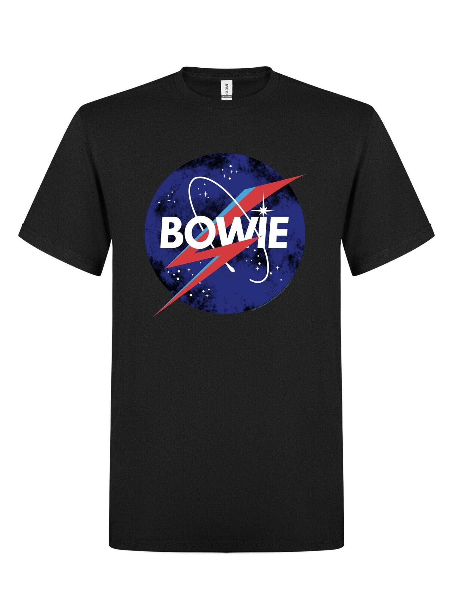 Rockshirts Camiseta 'David Bowie Spaceman' negro – imagen 1