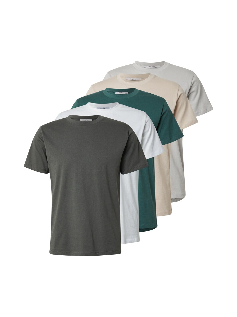 T-shirt 'Peter' grön / ljusgrön
