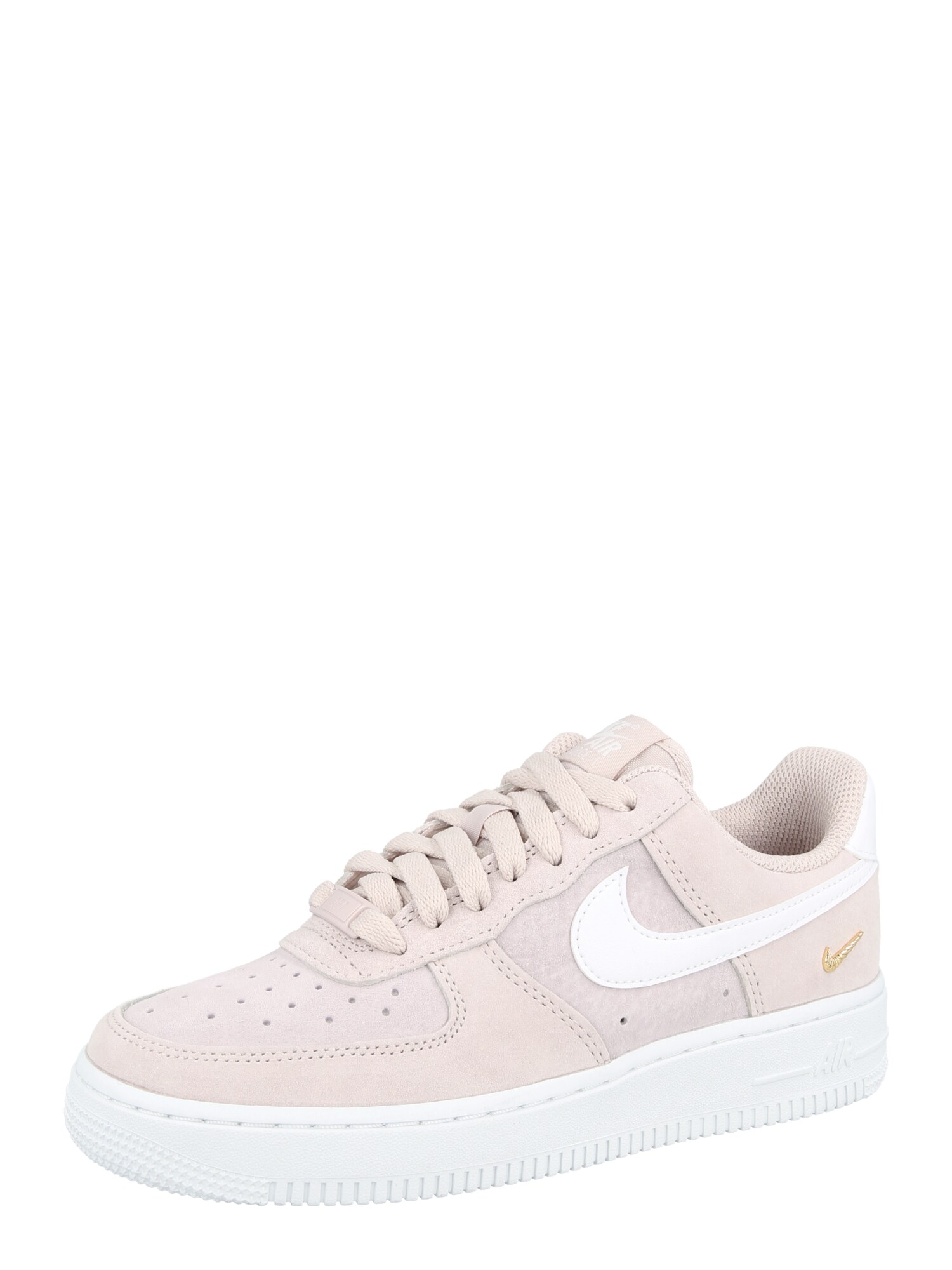 Nike Sportswear Niske tenisice 'AIR FORCE 1 '07'  zlatna / roza / bijela
