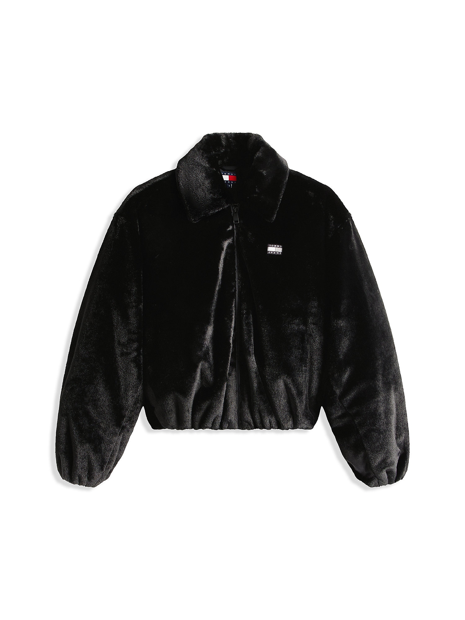 Tommy Jeans Zimná bunda  čierna