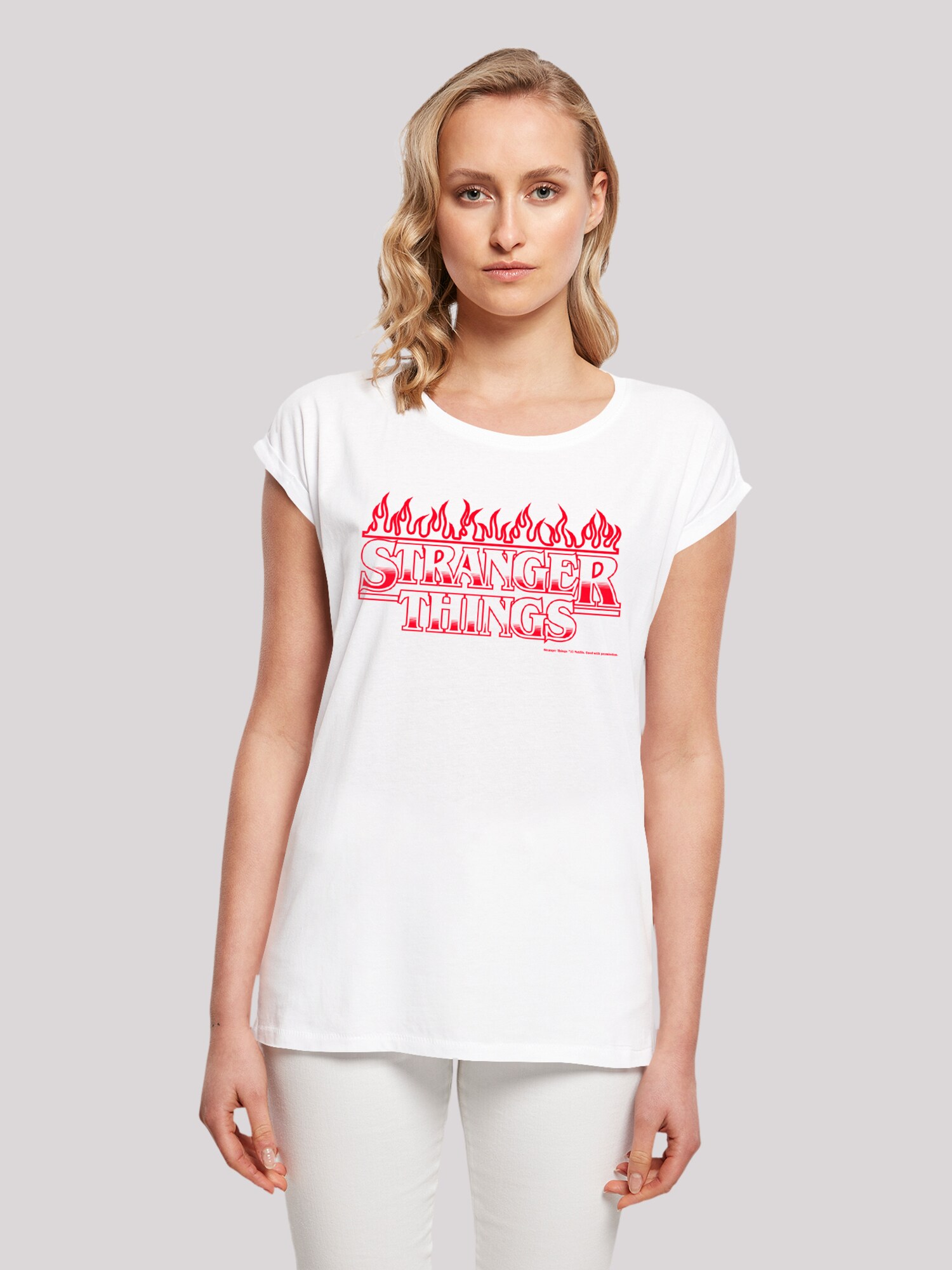 Thumbnail - F4NT4STIC T-Shirt Stranger Things Flames Netflix TV Series