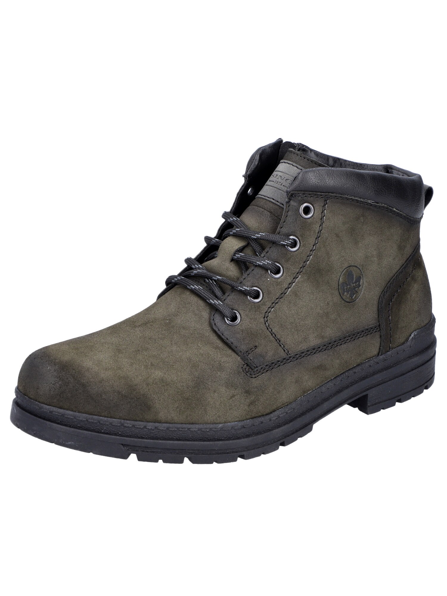 Rieker Rieker Schnürboots khaki / schwarz