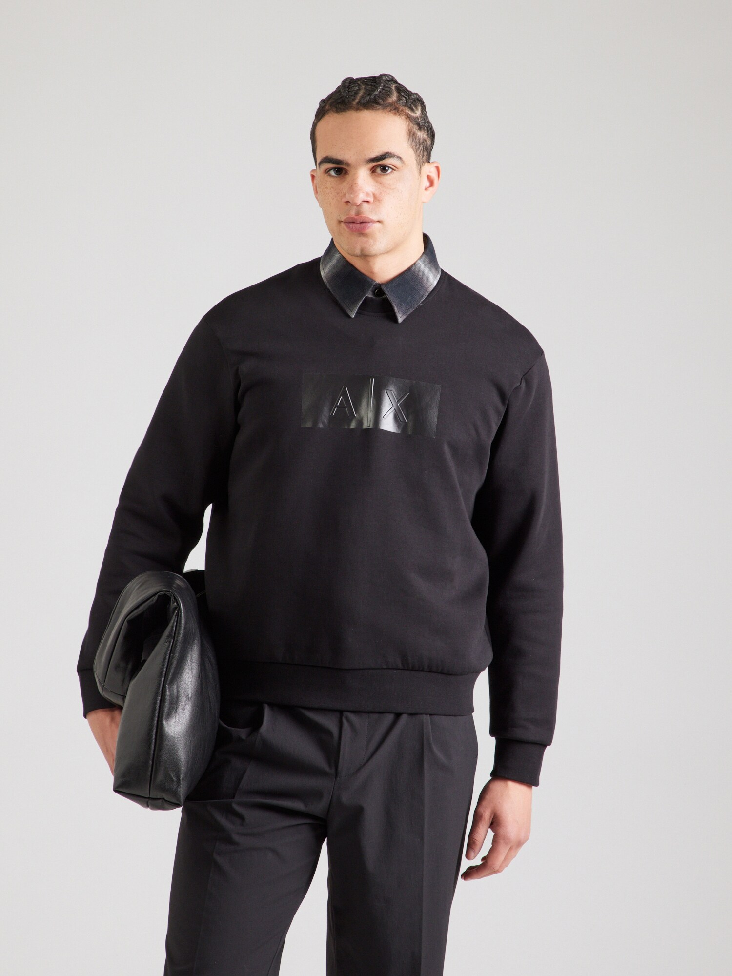 ARMANI EXCHANGE Tréning póló  fekete termék 2. képe