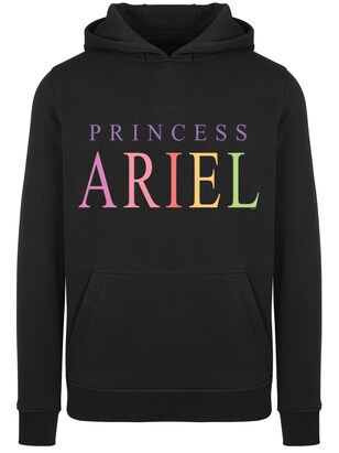 F4NT4STIC Sweatshirt ‘Disney The Little Mermaid Ariel’ Geel / Appel / Lila / Zwart