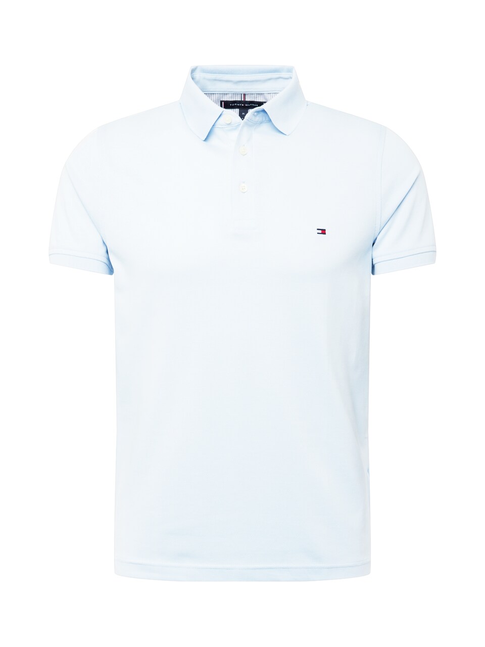 T-shirt '1985 Slim Fit' marinblå / pastellblå / röd