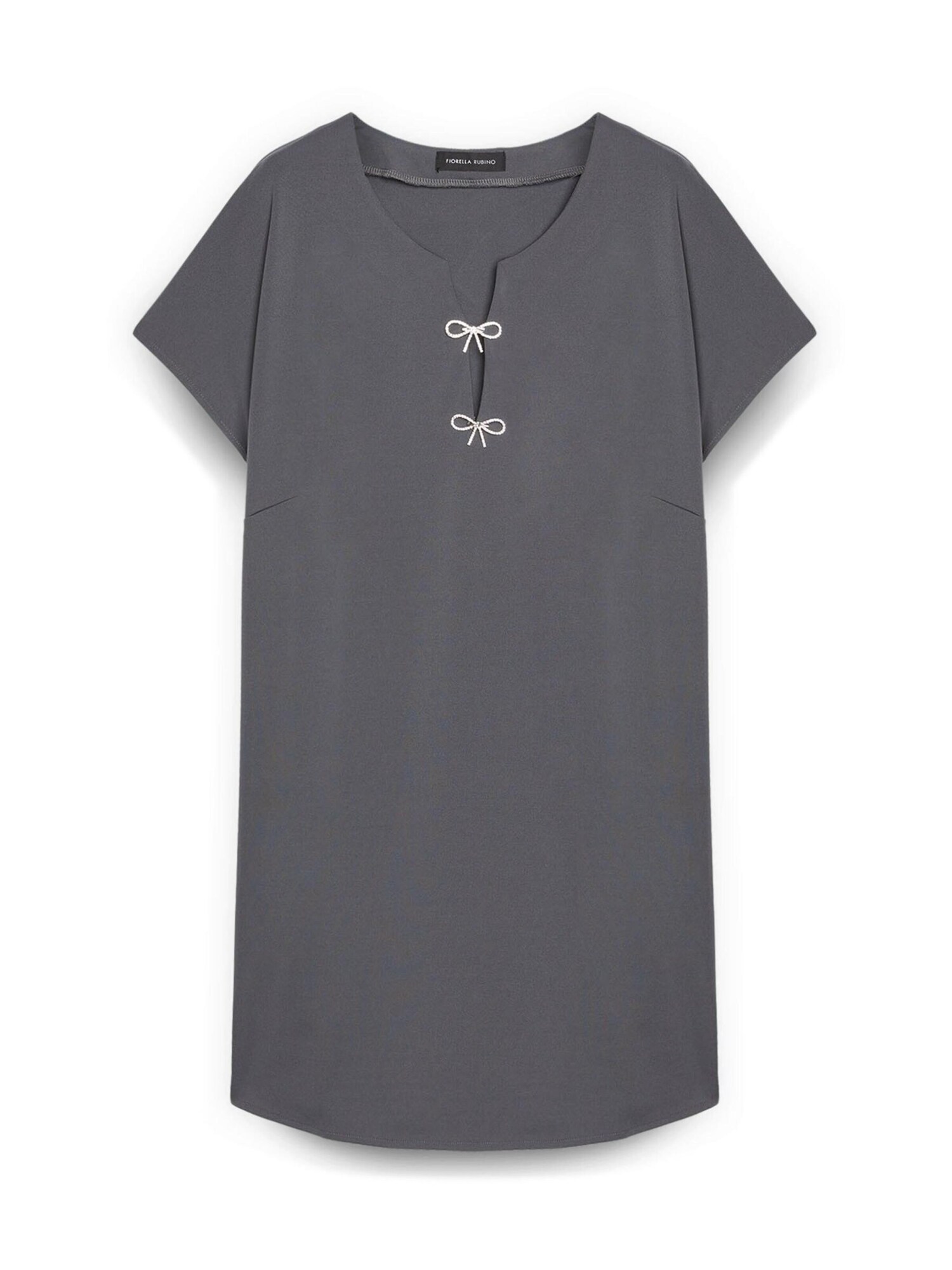 Fiorella Rubino Vestido  gris