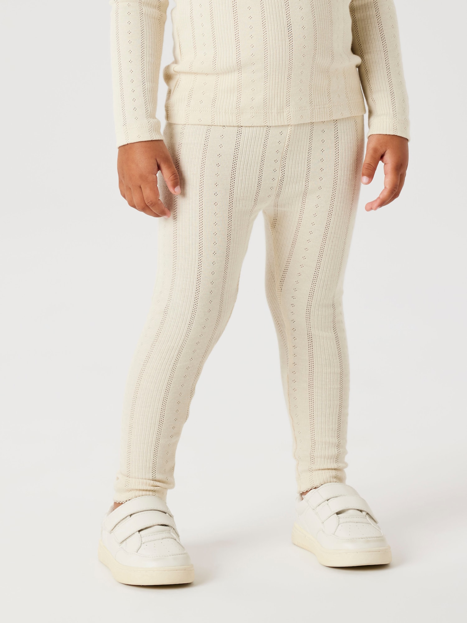 NAME IT Leggings 'NMFJulia'  világos bézs termék 2. képe