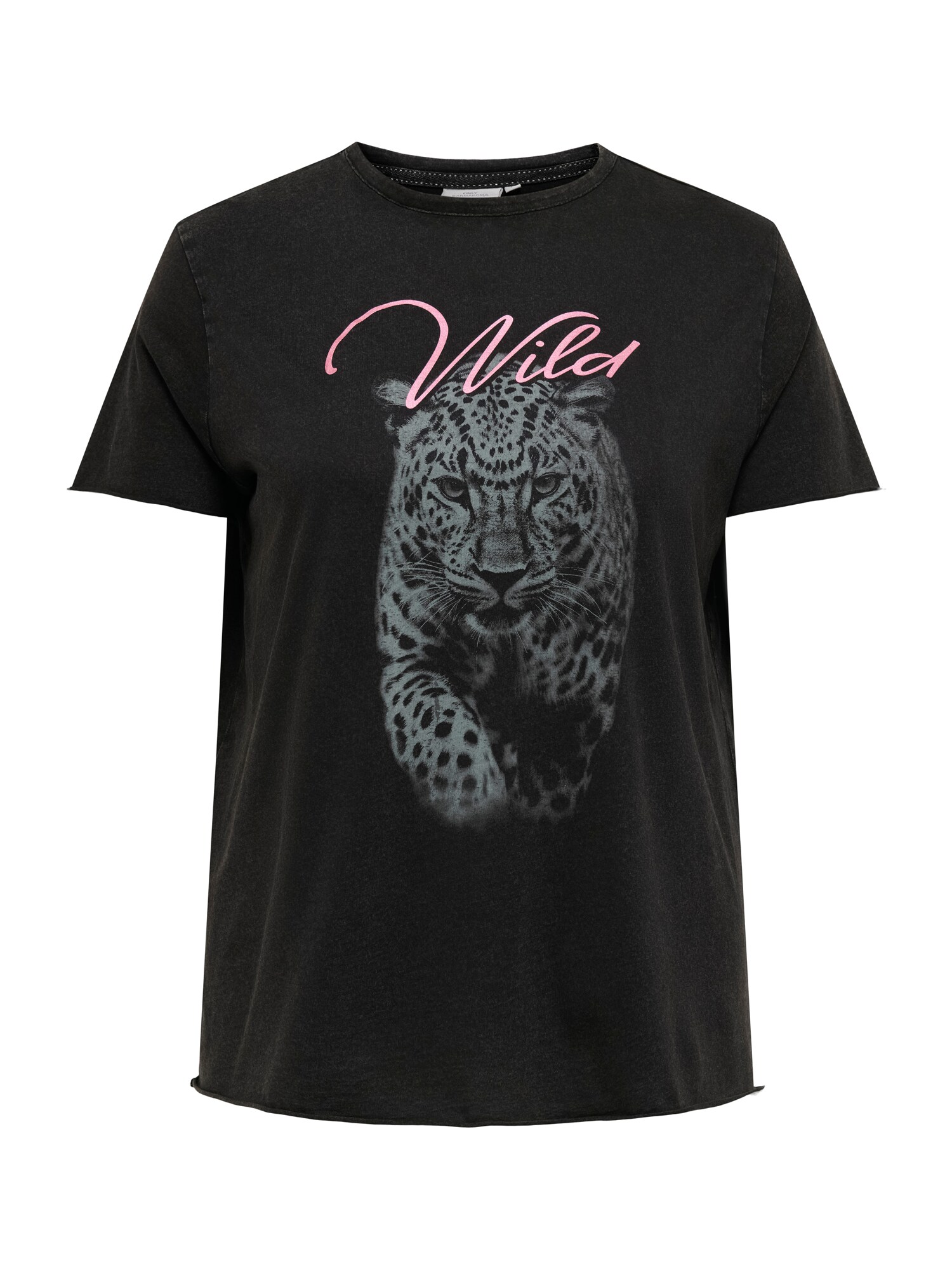 ONLY Carmakoma Tricou CARMiko  gri bazalt / roz / negru