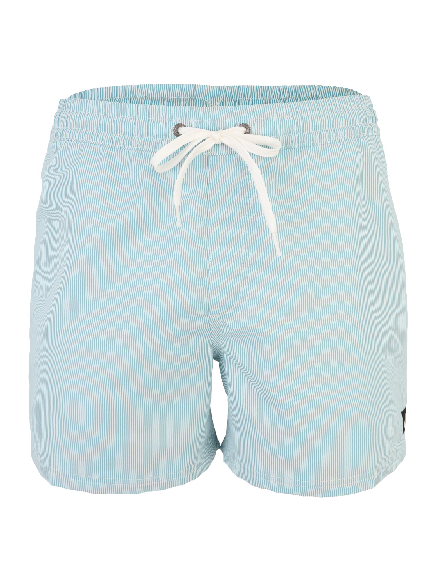 QUIKSILVER Șorturi de baie 'DELUXE 1'  albastru aqua / alb