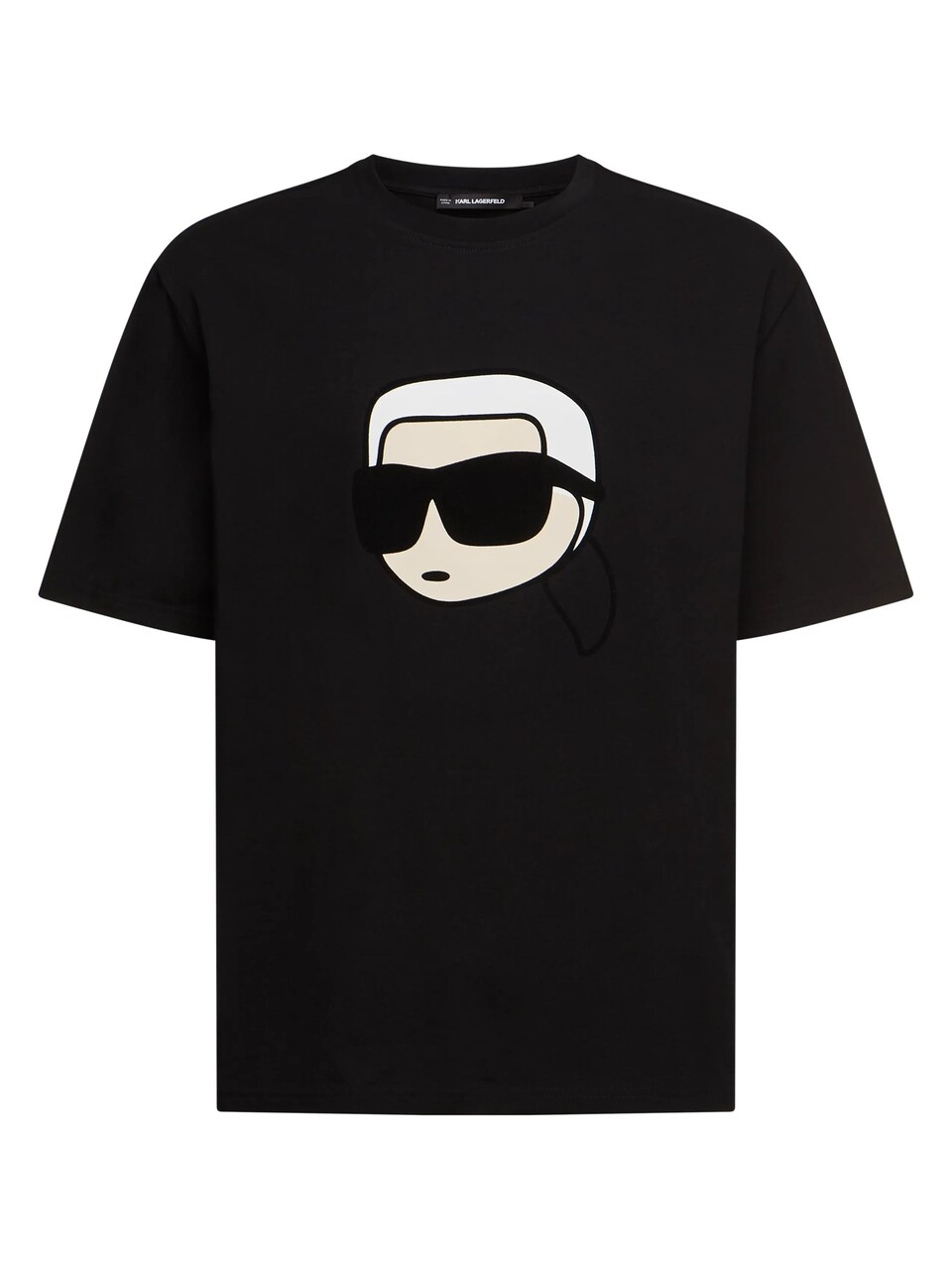 T-shirt 'Ikon' beige / svart