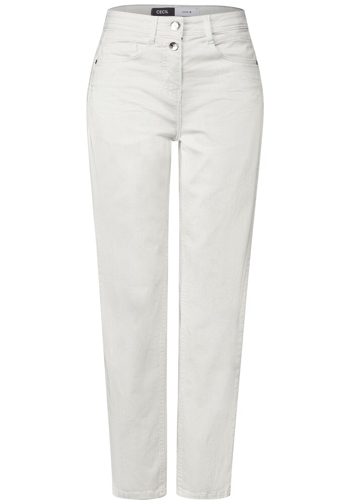 CECIL Jeans Damen Größe 33 hellgrau