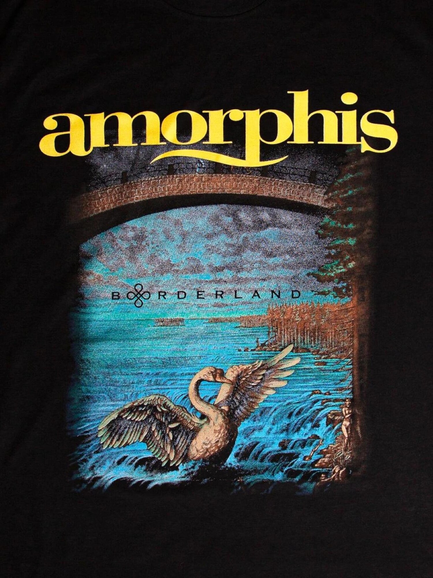Amorphis Sudadera 'Amorphis Borderland'  negro – imagen 3