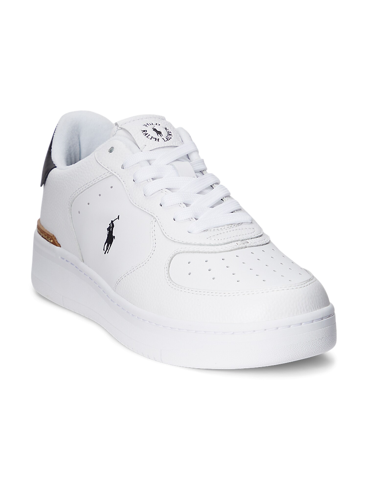 Polo Ralph Lauren Sneaker low MASTERS COURT  negru / alb
