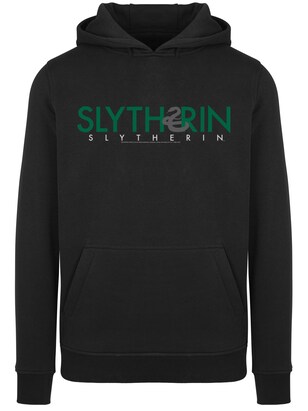 F4NT4STIC Sweatshirt ‘Harry Potter Slytherin’ Grijs / Groen / Zwart