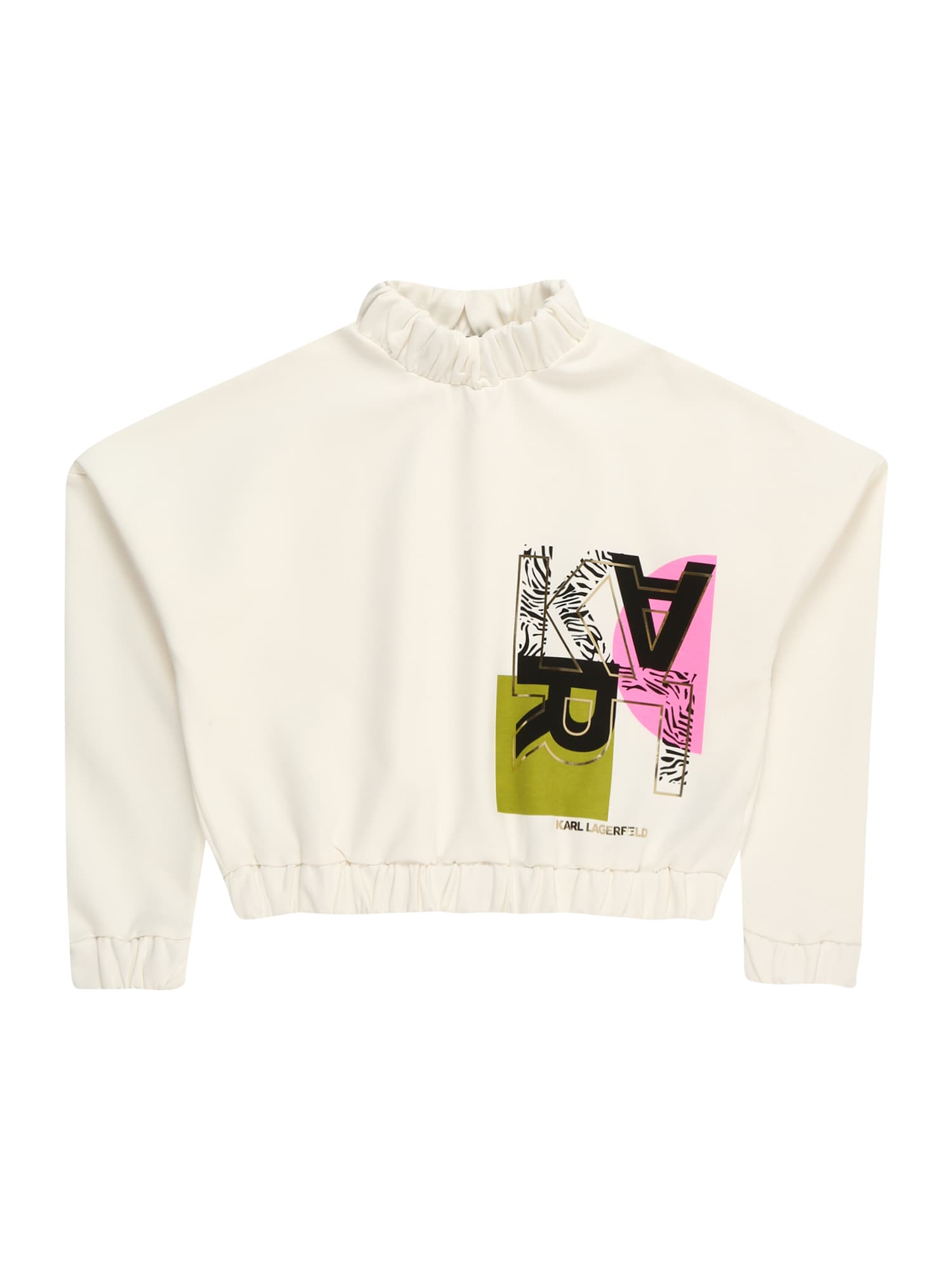 Karl Lagerfeld Sweater majica  ecru/prljavo bijela / maslinasta / roza / crna
