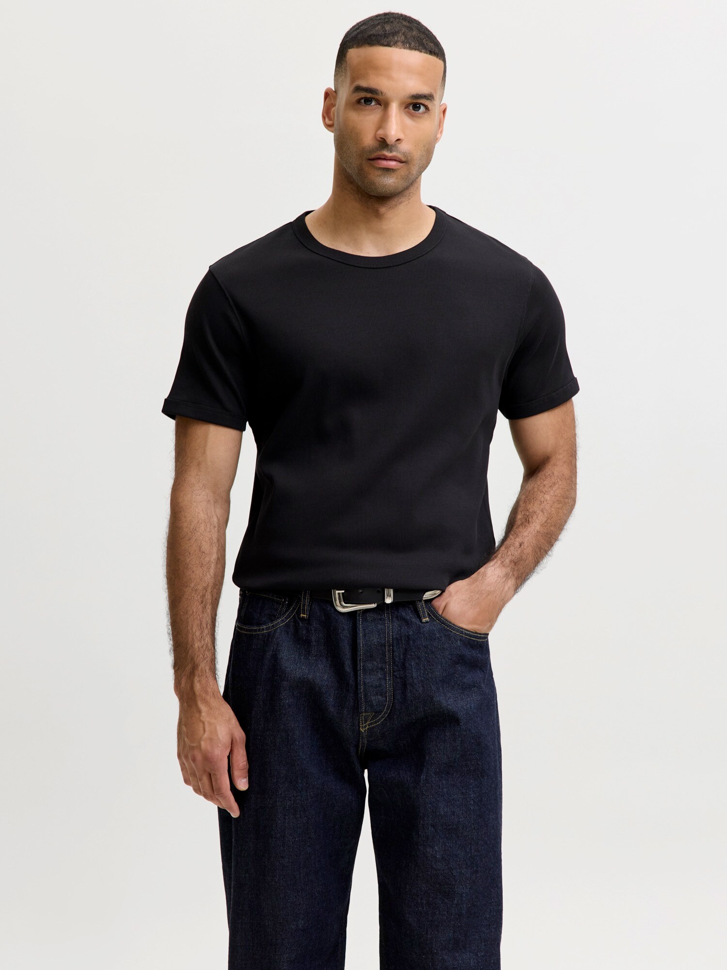 Jack & Jones Shirt Zwart thumbnail