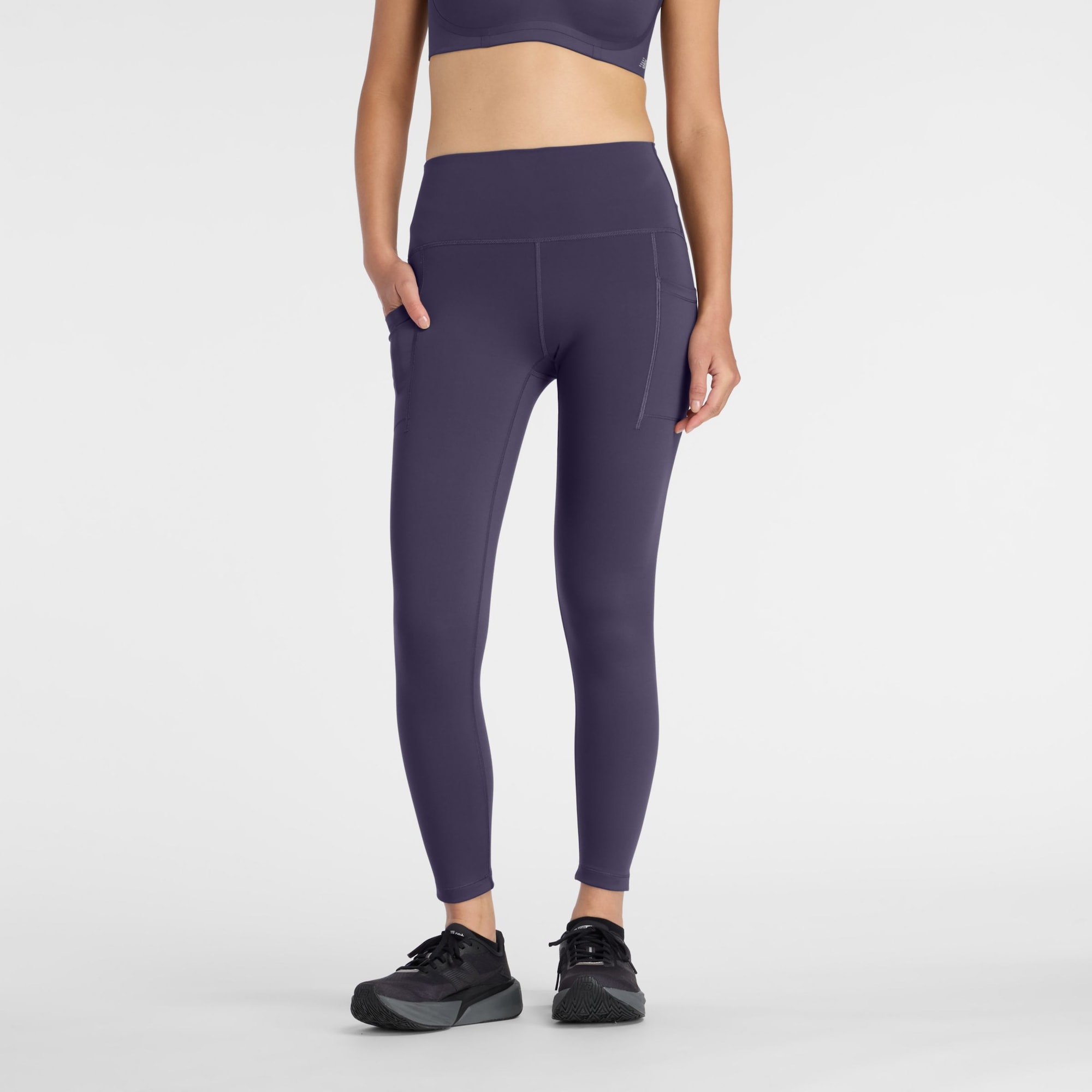 New balance Pantalón deportivo 'Sleek' azul violaceo – imagen 1