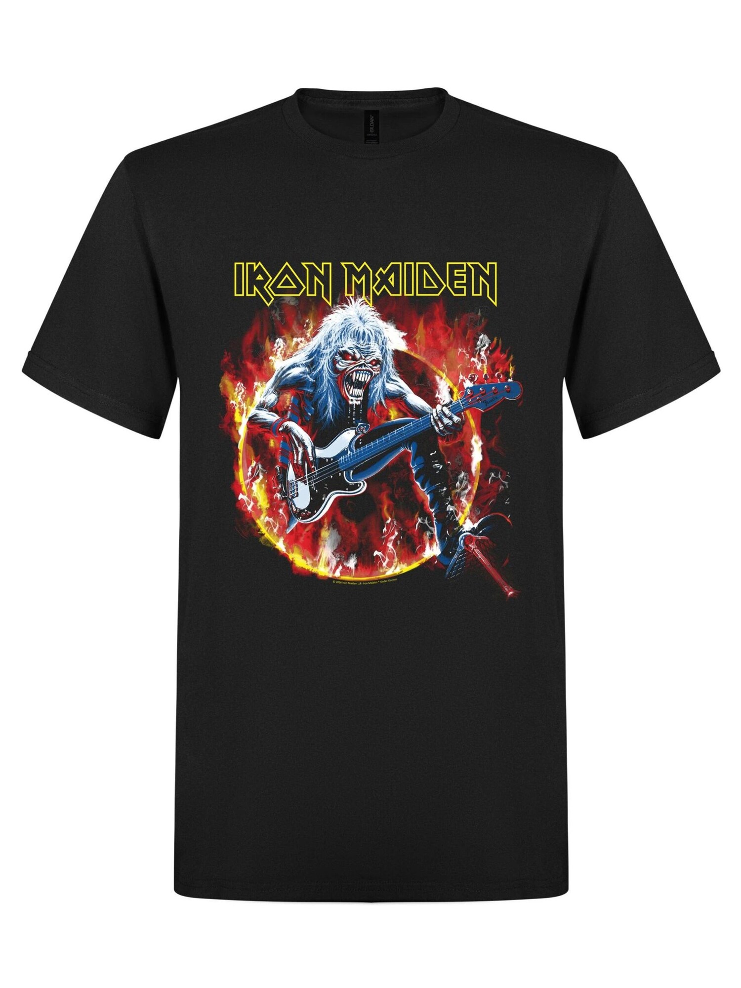 T-shirt 'Iron Maiden Eddie Live Flames T-Shirt'