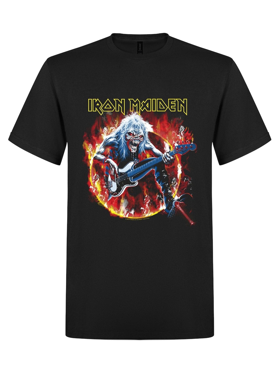T-shirt 'Iron Maiden Eddie Live Flames T-Shirt'