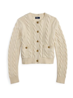 Polo Ralph Lauren Cárdigan  crema