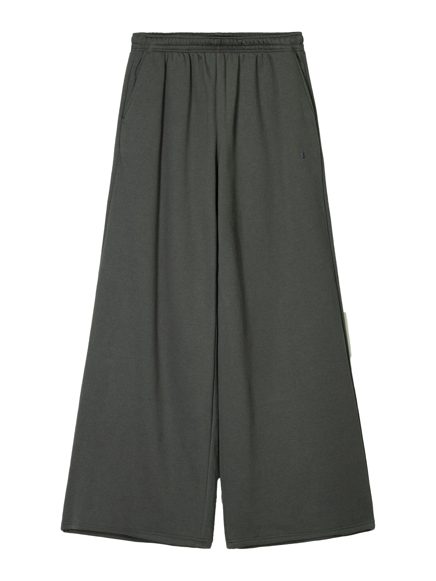 Bershka Pantaloni gri metalic