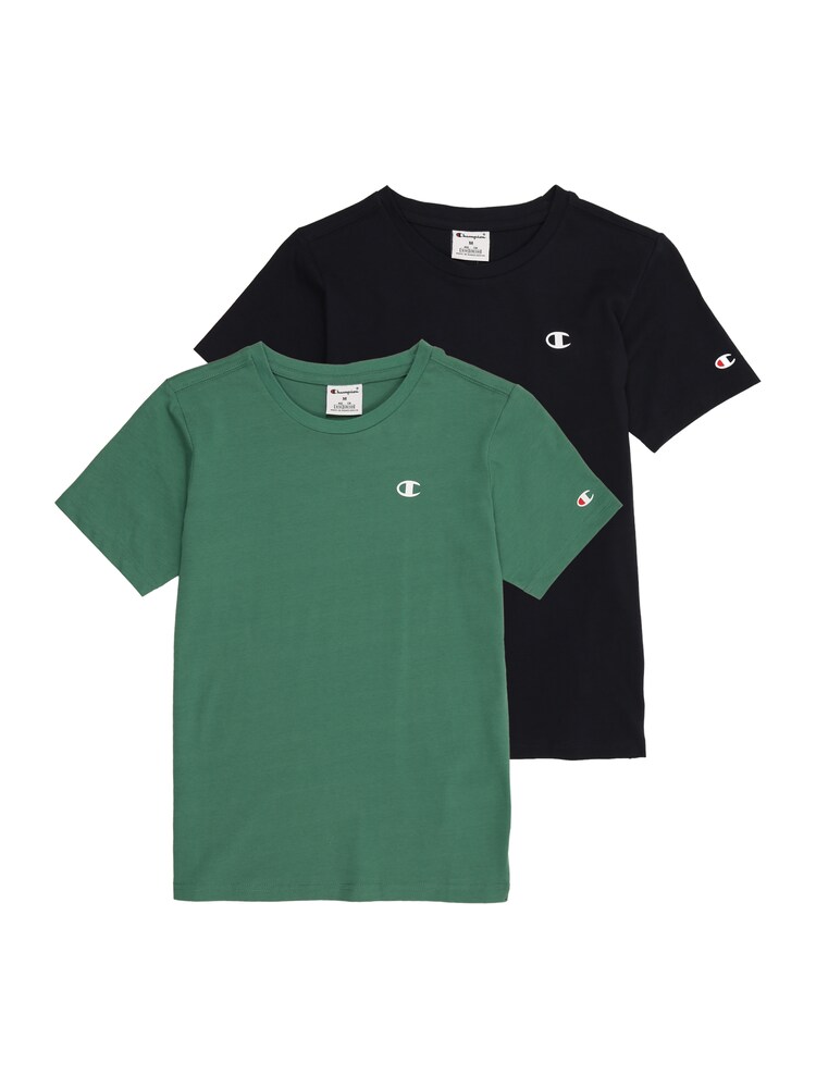 Champion Authentic Athletic Apparel Póló Fiúk zöld, fekete , Méret XXL