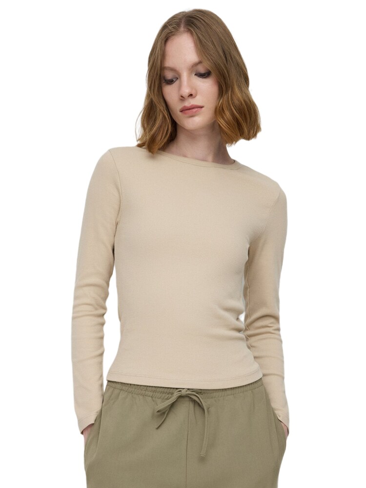 No Matter What Shirt Damen Größe S beige