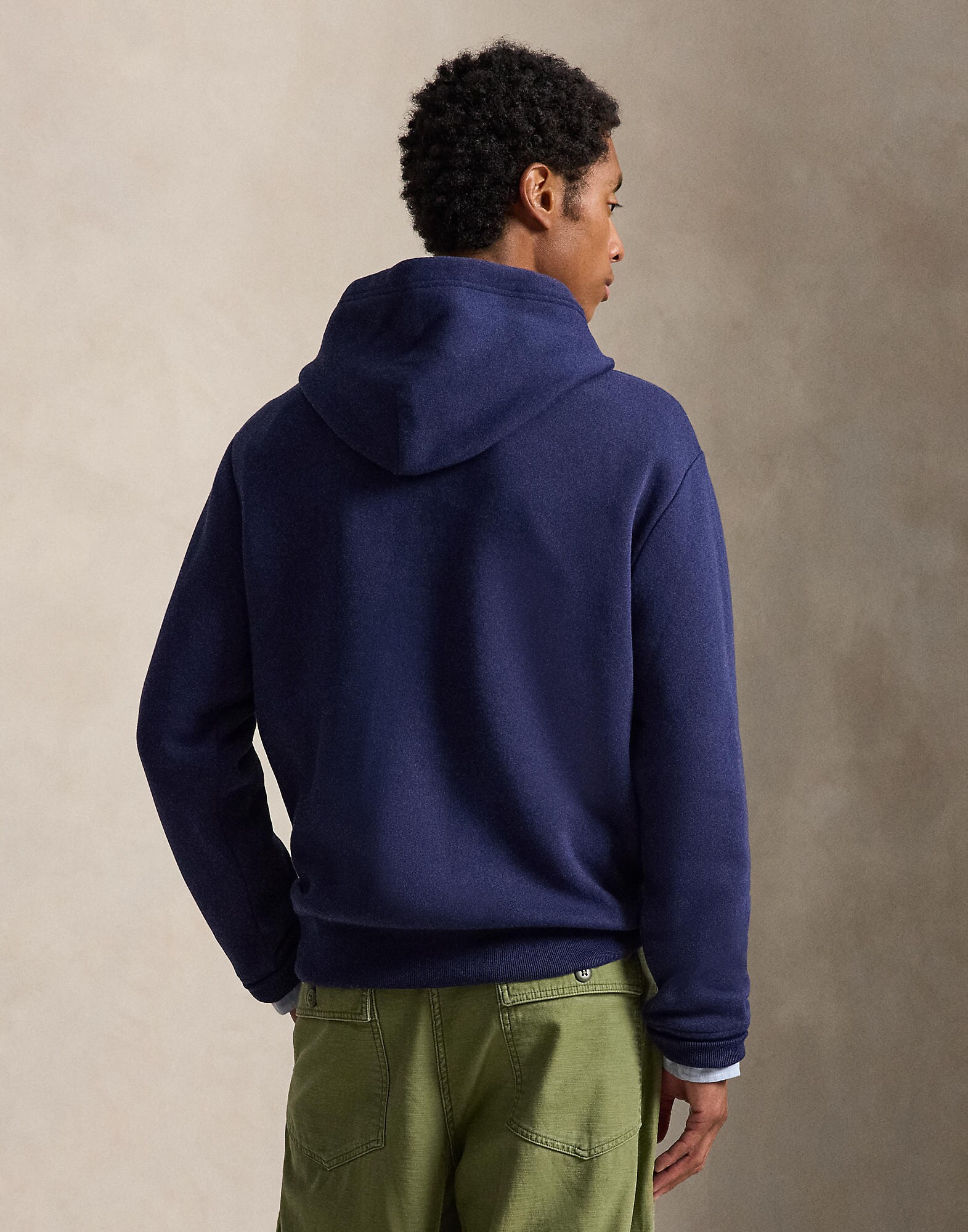 Polo Ralph Lauren Sudadera 'SEASONAL FLEECE' navy / rojo / offwhite – imagen 3