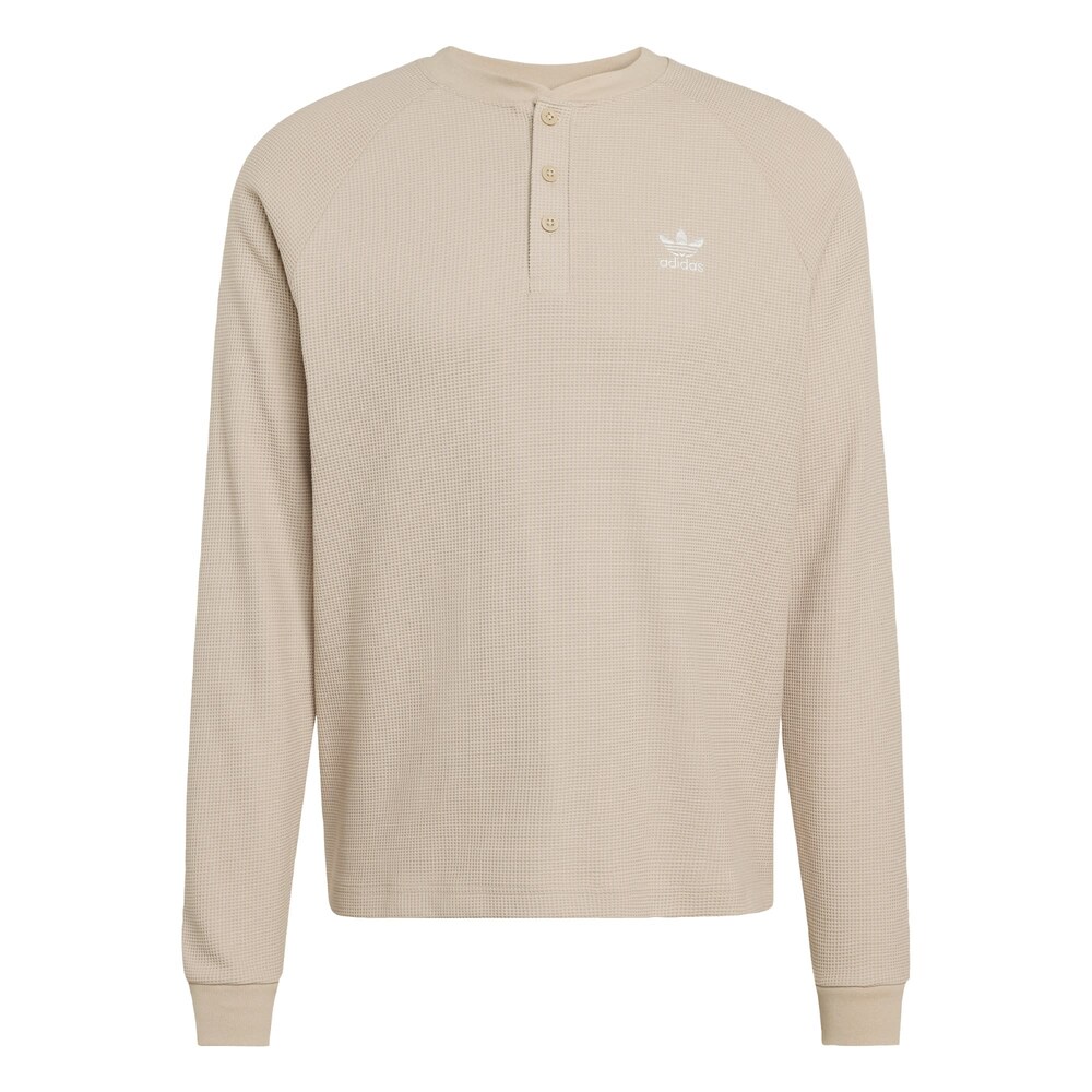 ADIDAS ORIGINALS Shirt 'Trefoil Essentials' Herren Größe M beige