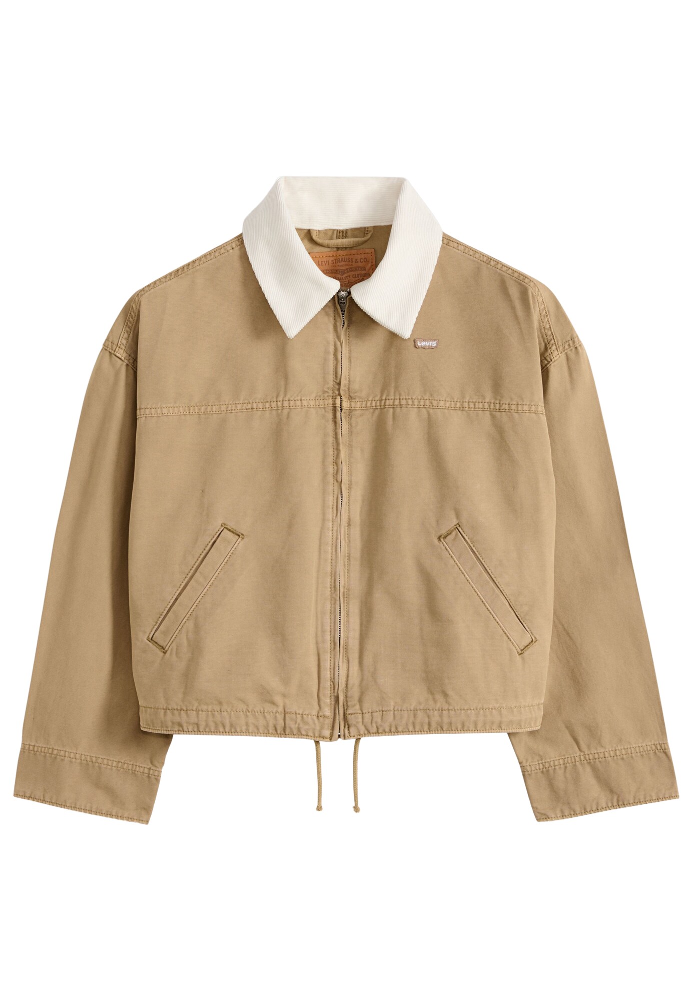 LEVI'S ® Prechodná bunda  béžová / šedobiela