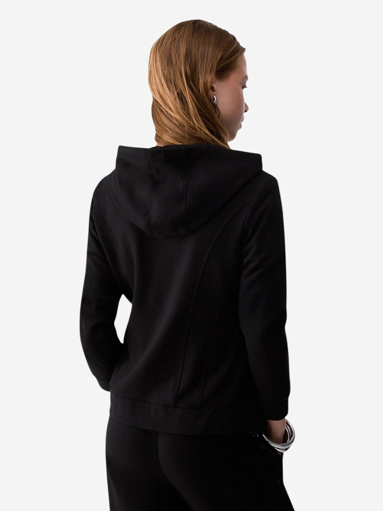 Liu Jo Sudadera con cremallera 'ECS FELPA APERTA TF6134 FS576' negro – imagen 3