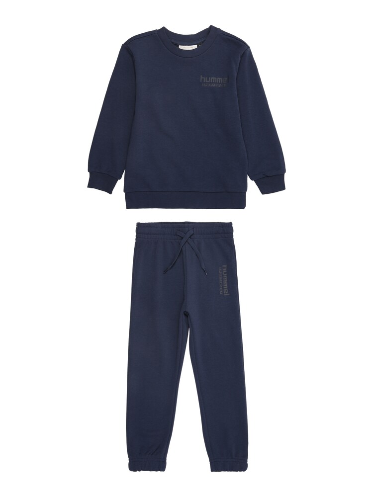 Hummel Trainingsanzug Jungen Größe 110 dunkelblau
