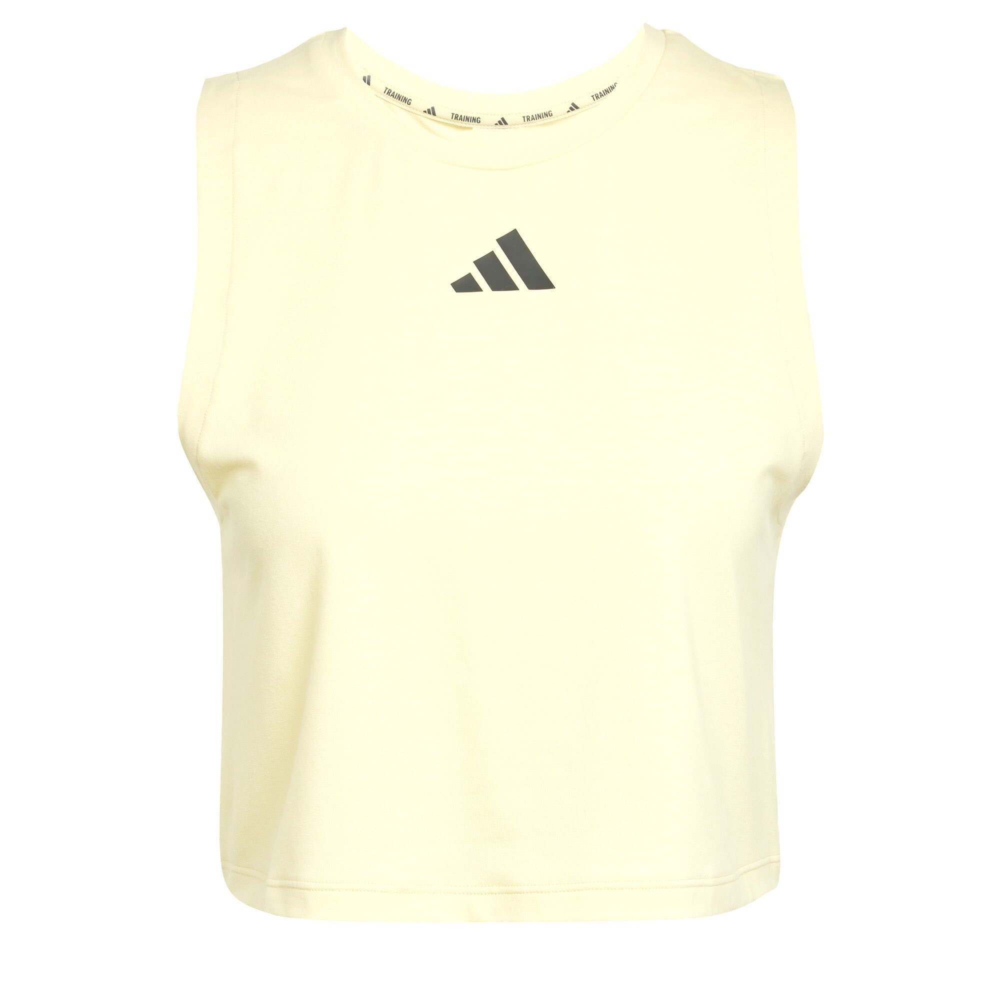 ADIDAS PERFORMANCE Sport top 'Power'  világos sárga / fekete akciós termékkép 1