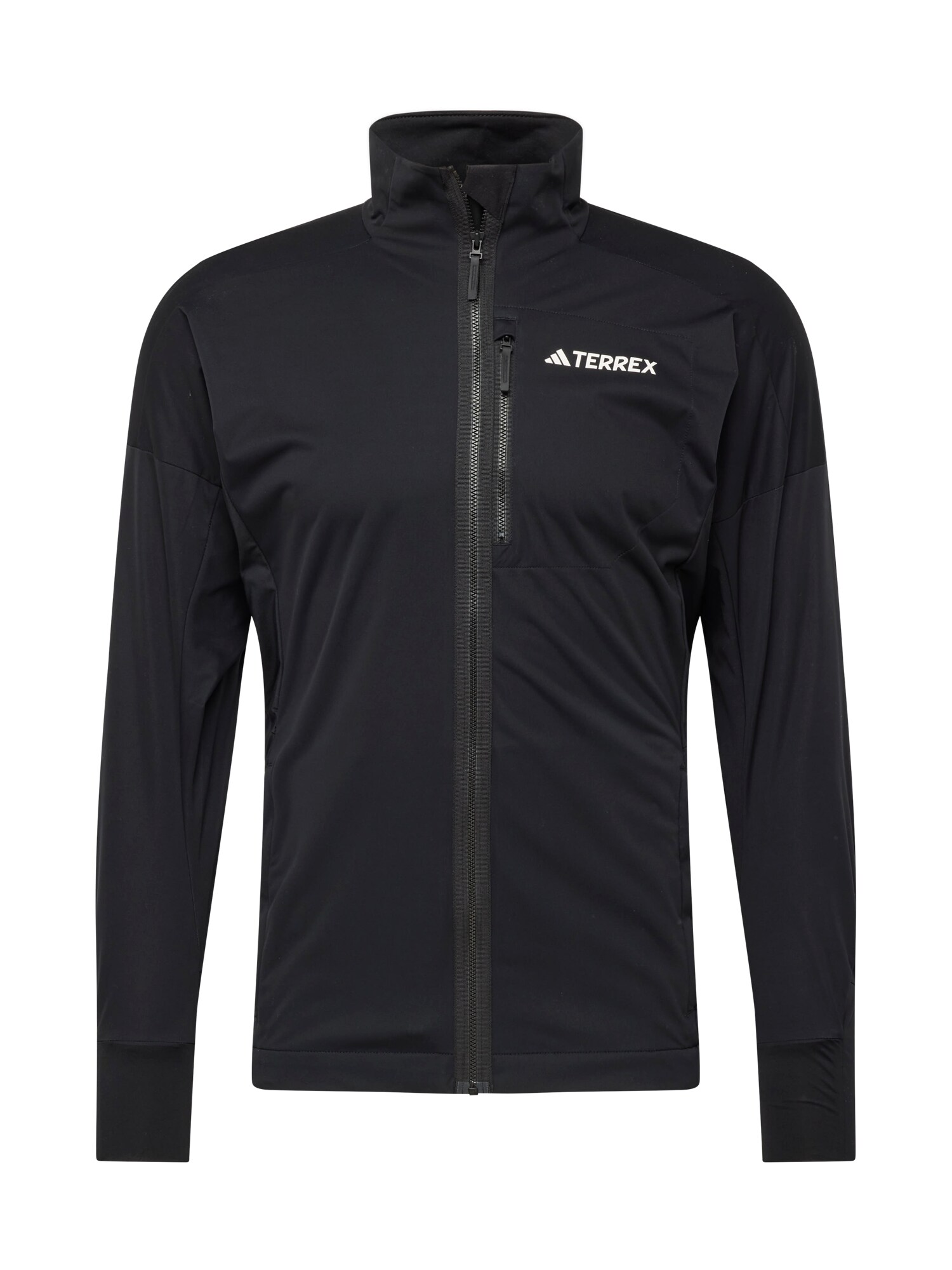 ADIDAS TERREX Zunanja jakna 'Xperior'  črna / bela