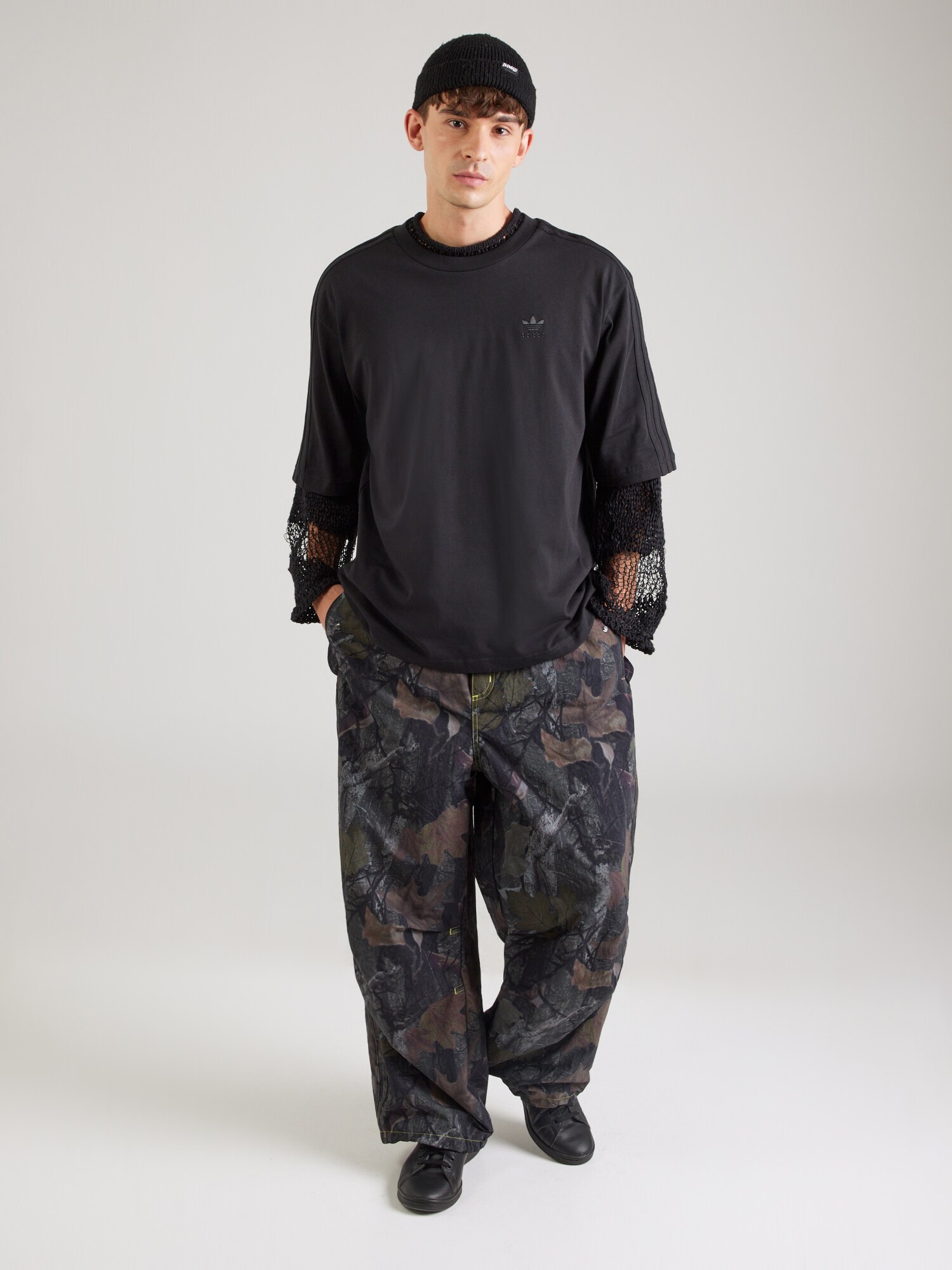 ADIDAS ORIGINALS Tričko 'Adicolor' čierna (obrázok 4)