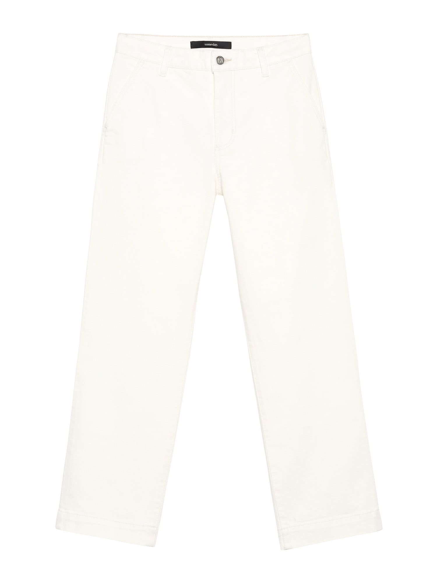 Someday Džinsai 'Chenila' balto džinso spalva