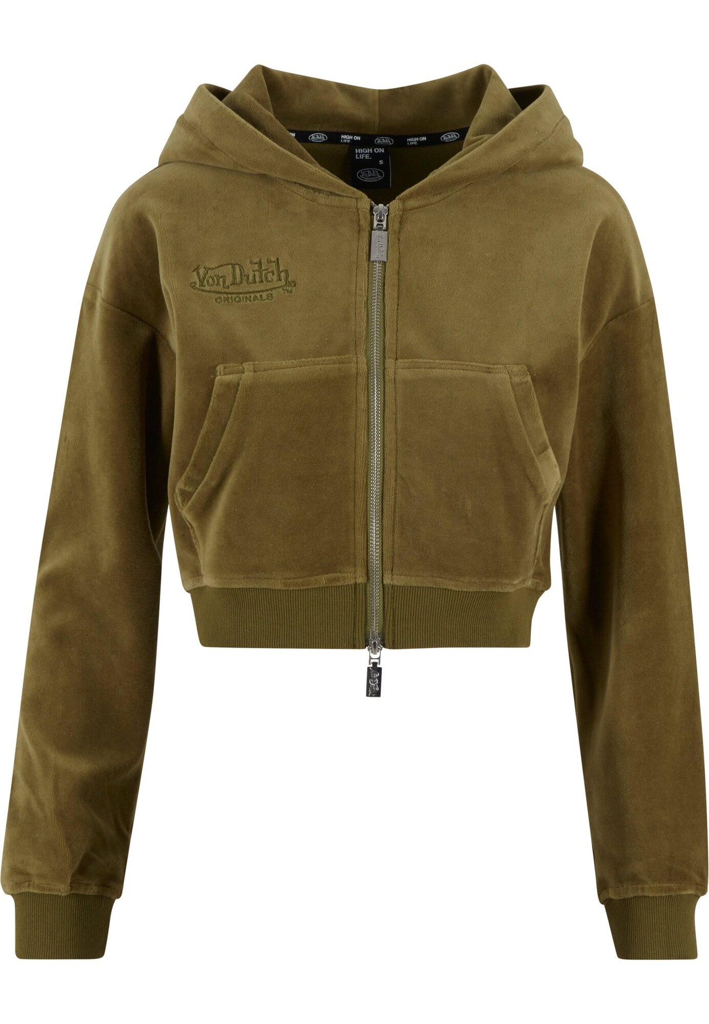 Von Dutch Originals Tepláková bunda 'Michi' kaki