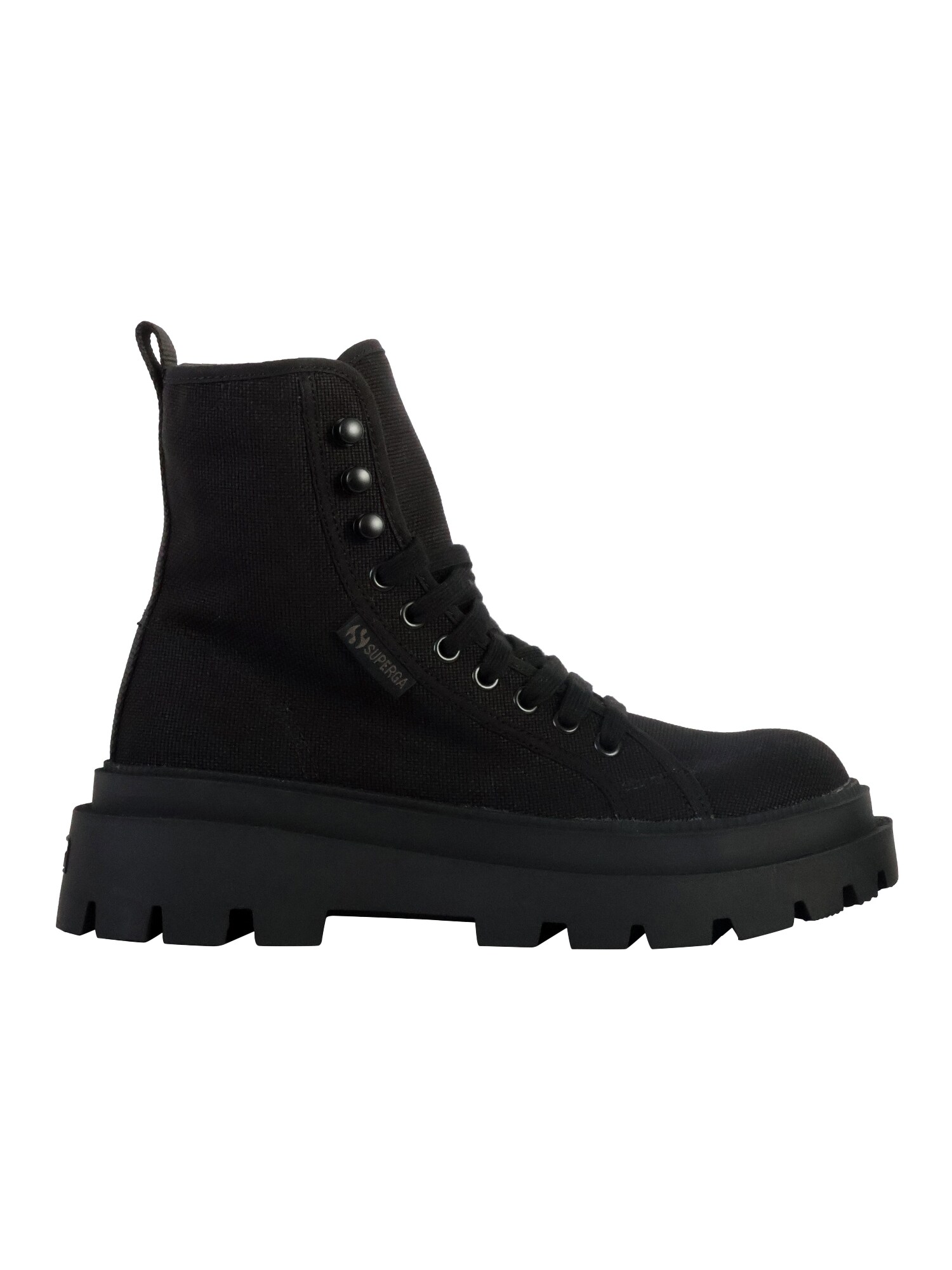 SUPERGA Botas de tobillo 'Alpina Apex High Vegan Schnürstiefelette'  negro – imagen 4