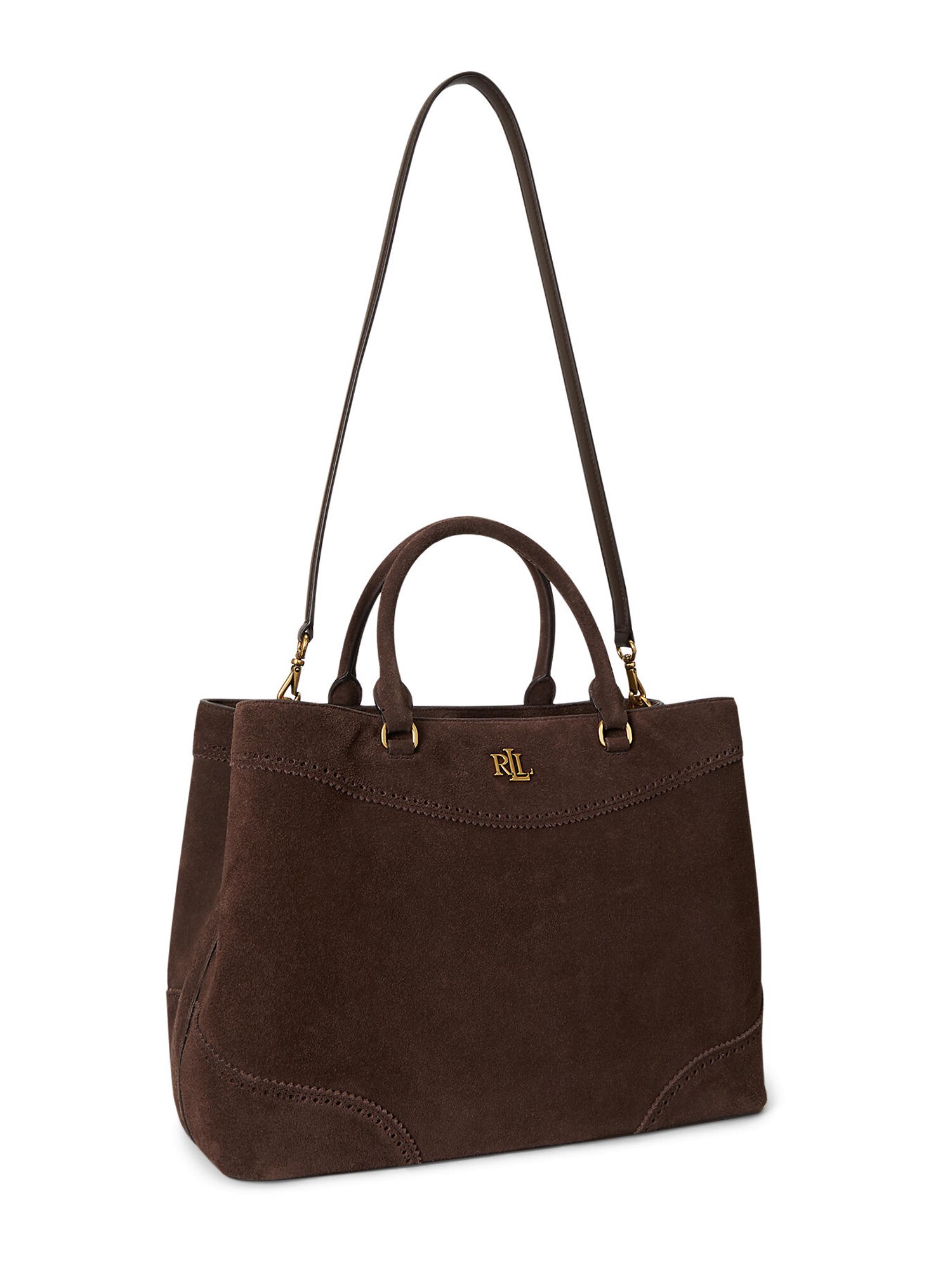 Lauren Ralph Lauren Bolso de mano 'MARCY'  marrón oscuro – imagen 3