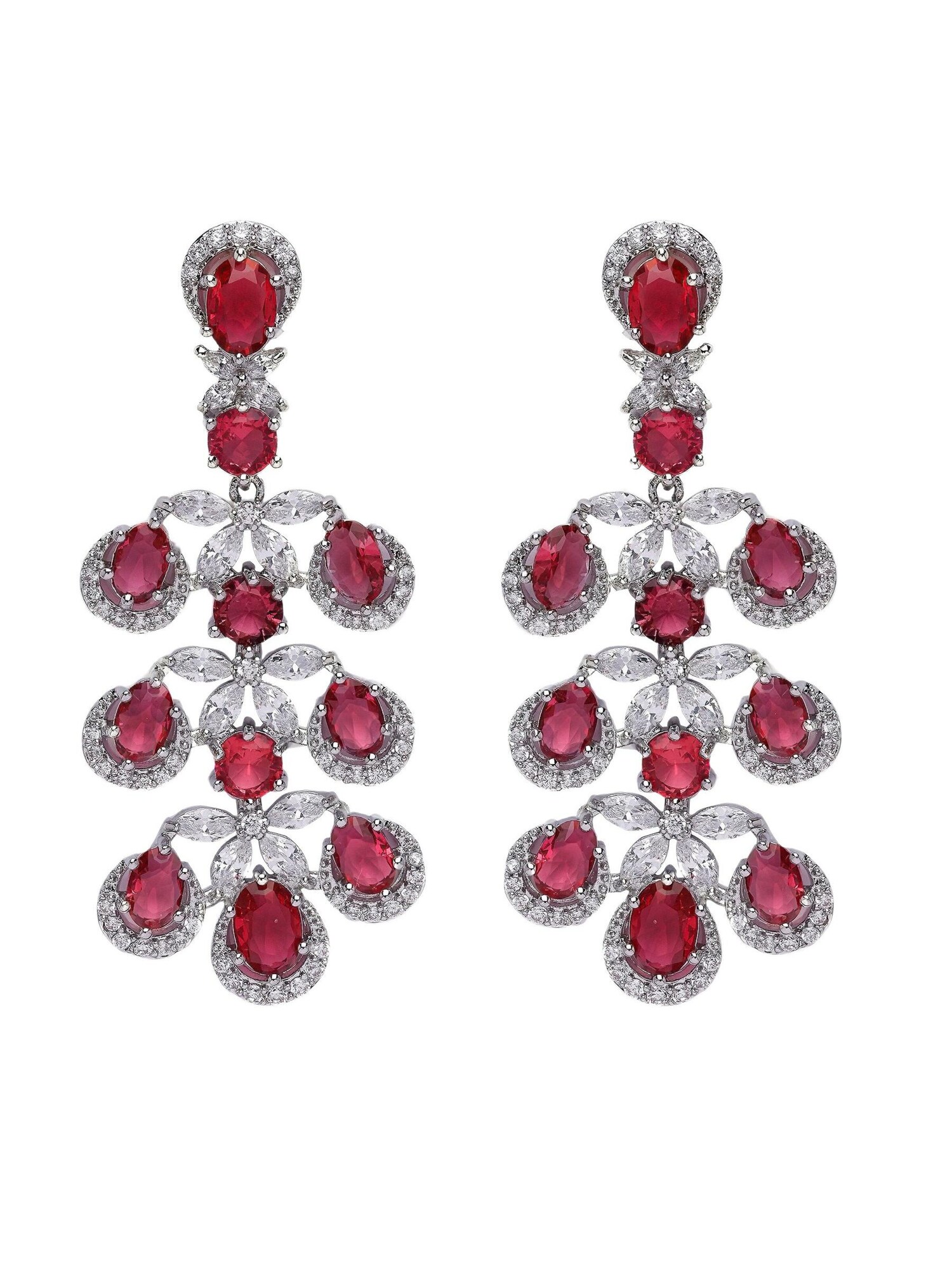 AVANT-GARDE PARIS Orecchini 'Biancaya'  rosa