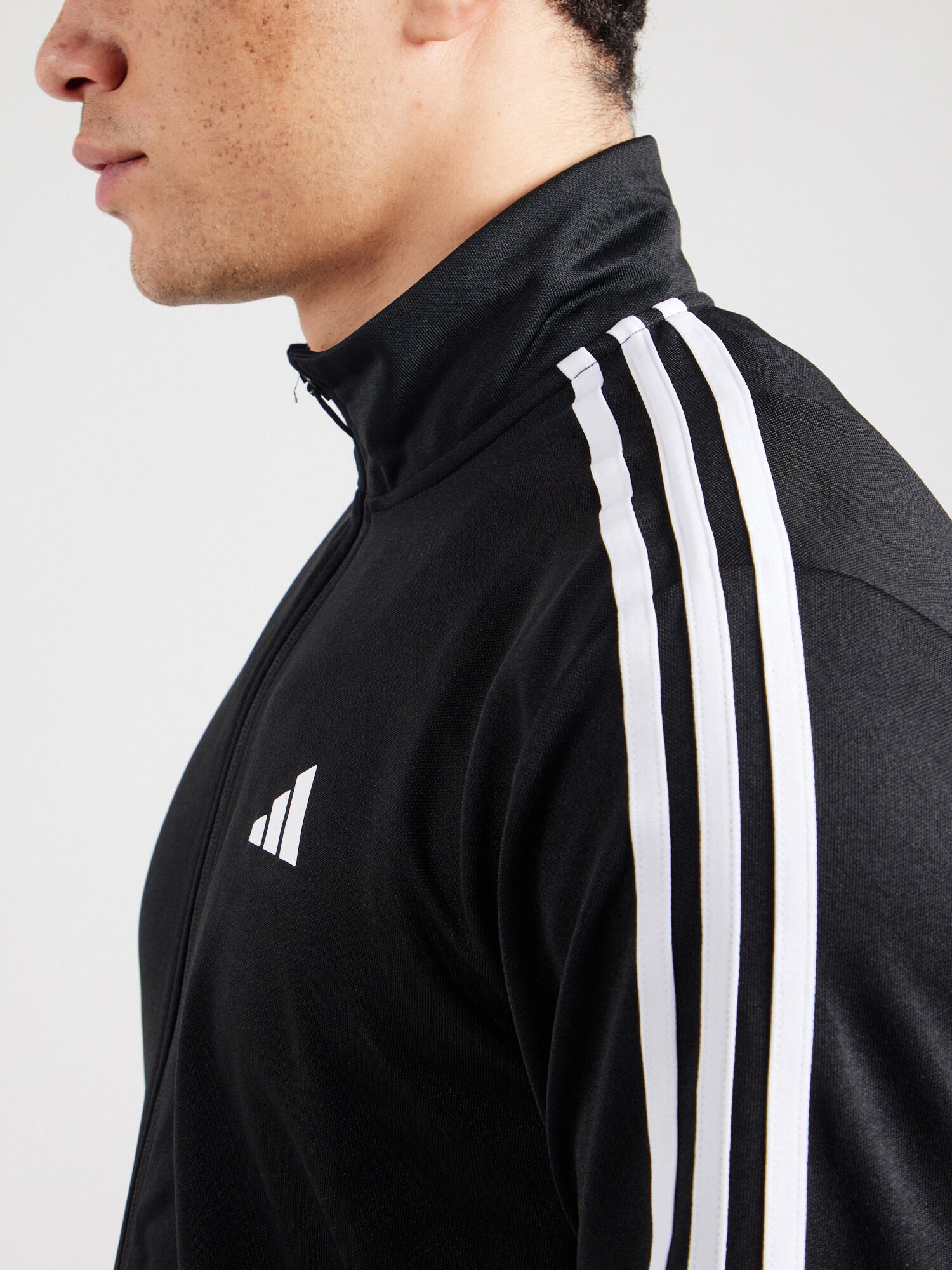 ADIDAS PERFORMANCE Športová bunda čierna / šedobiela (obrázok 5)