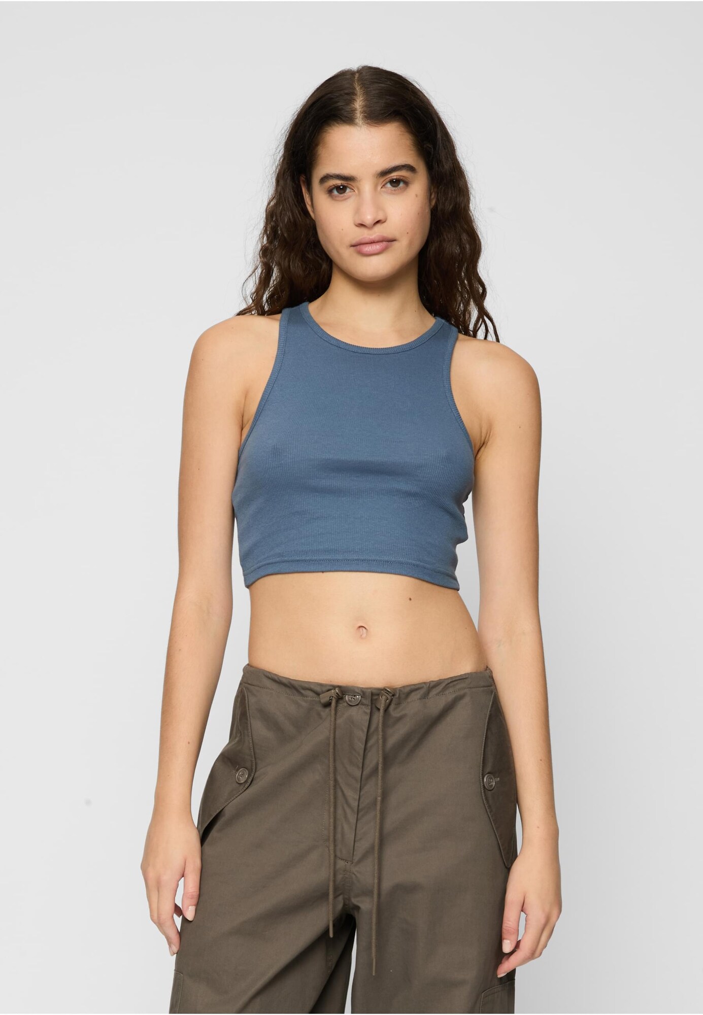 Urban Classics Top zafírová / čierna (obrázok 6)