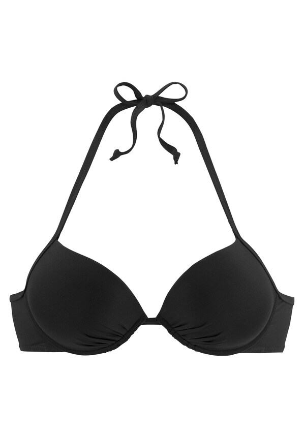 BUFFALO, Bikini felső 'Happy', fekete, 7 kép a 7 közül