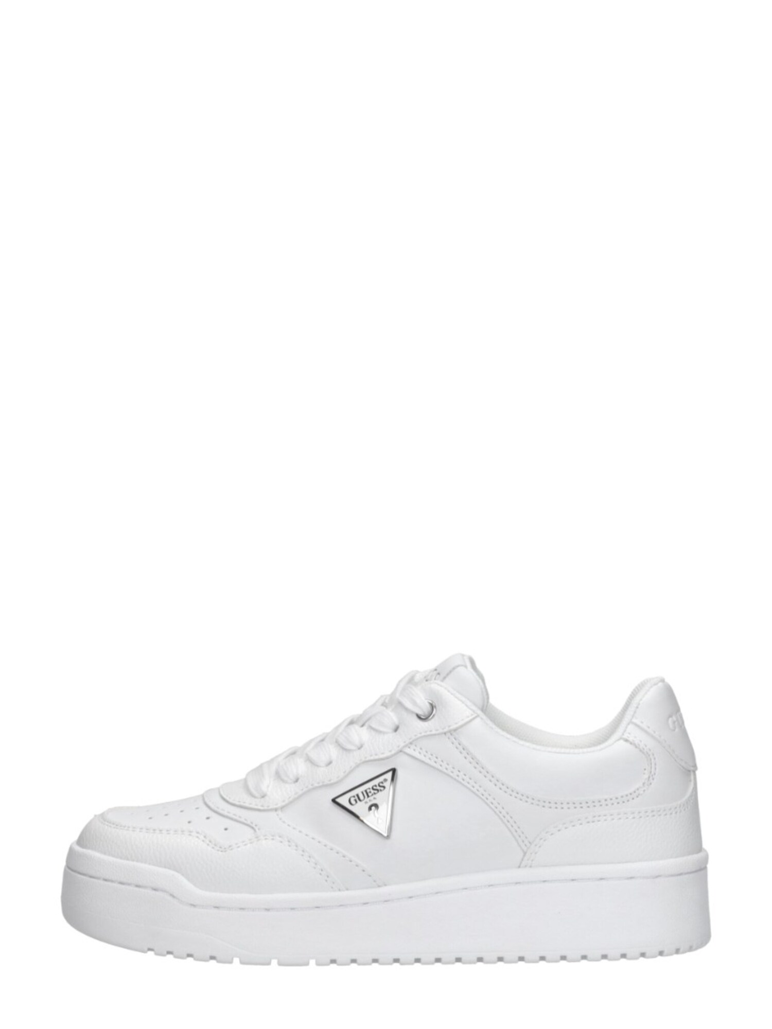 Guess Sneakers Laag 'Miram' Wit